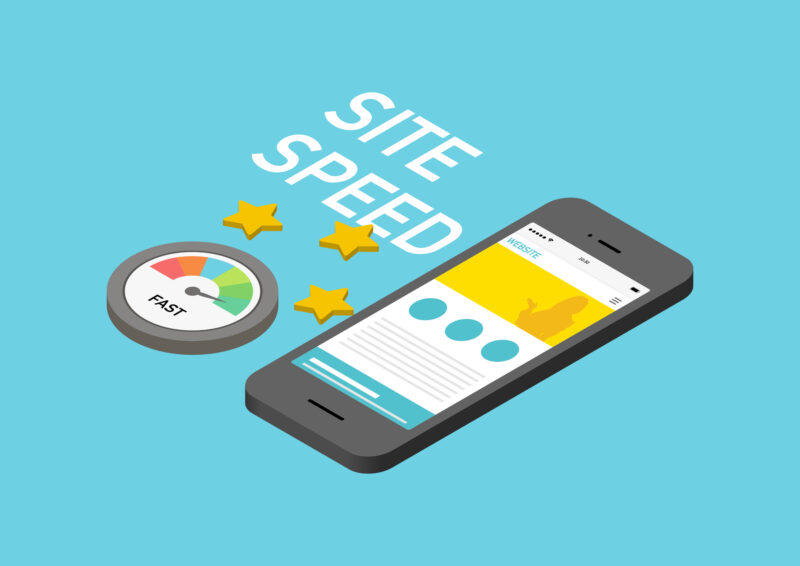 Webサイト/ページ/表示速度/スマホ