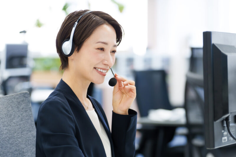 コンシェルジュ/女性/コールセンター/オフィス/案内